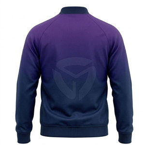 Chaqueta bomber básica de invierno para hombre, tela suave, ajuste cómodo, diseño simple, ropa exterior ligera y cálida para uso diario. - Product Image 2