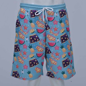 กางเกงขาสั้นชายคุณภาพสูงสำหรับออกกำลังกาย วิ่ง เดินเล่น หรือเล่นน้ำทะเล  พร้อมโลโก้สั่งทำพิเศษ แห้งเร็ว - Product Image 2