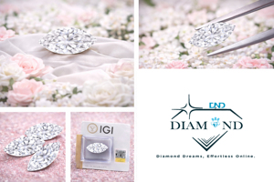 0.49ct D SI1ตัดลูกแพร์เพชรที่ปลูกได้รับการรับรอง CVD - Product Image 5