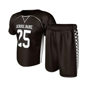 2026 New Arrival Custom Sublimation Lacrosse Uniform Set Breathable Quick Dry Lacrosse Jersey and Shorts OEM Team Sportswear - Product Image 6