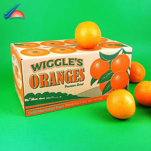 Boîtes en carton personnalisées écologiques pour agrumes et fruits tropicaux - Product Image 1