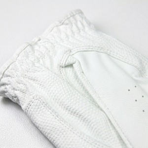 Dernier modèle OEM Gants de golf sportifs imperméables avec sangle de poignet réglable et fermeture auto-agrippante unisexe en cuir véritable respirant pour la main gauche - Product Image 5