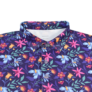 เสื้อโปโลผู้ชาย Handee พิมพ์ลายดิจิทัล แขนสั้น ทรงปกติ เป็นมิตรกับสิ่งแวดล้อม แห้งเร็ว ระบายอากาศได้ดี - Product Image 4