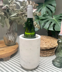Seau à glace en marbre noir de qualité supérieure, fait main, pour champagne et boissons, dernier cri, pour table de bar, refroidisseur de vin - Product Image 6