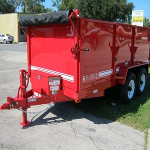 Remolque de descarga industrial de alta resistencia para uso agrícola, 1 año de garantía, motor y engranajes, pedidos al por mayor a gran escala, barra de remolque de 65 m, 56 km/h - Product Image 3