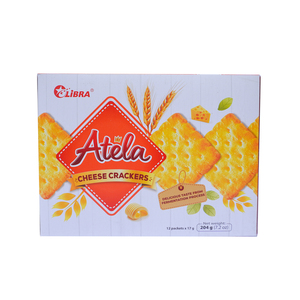 Cheese Crackers 204G Salado Dulce Sabor Bolsita Caja - Product Image 1
