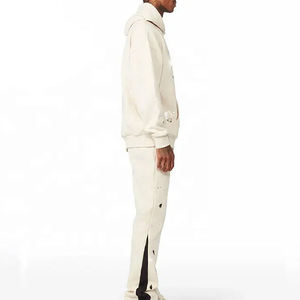 Conjunto Deportivo Holgado para Hombre, Sudadera con Capucha y Pantalones Deportivos, Estilo Oversize, Tela Suave y Transpirable, Ropa Deportiva para Gimnasio - Product Image 5