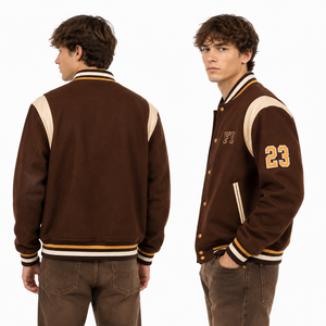 Chaqueta Universitaria de Invierno, Estilo Elegante y Resistente, con Logotipo Bordado, Chaqueta Acolchada Unisex de Moda al por Mayor, Hecho en EE. UU. - Product Image 5