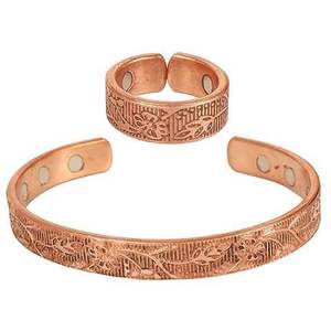 Unisex Stylish Vintage Star Design Solid Copper Cuff Bracelet Premium Quality Handmade Jewelry Unisex Fashion <b>Bangle</b> - Product Image 2