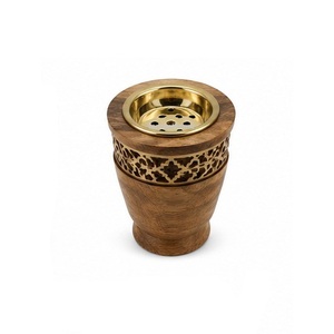 Quemador de Incienso Metálico Ecológico Hecho a Mano Concept Home con Tapa de Cobre, Difusor Aromático para Decoración del Hogar con Característica Regional Árabe - Product Image 3