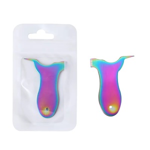 Herramienta de Belleza en Forma de Y para Pestañas, de Acero Inoxidable, en Color Dorado/Multicolor/Plateado, con 3 Formas Diferentes, Diseño Personalizado Disponible - Product Image 5
