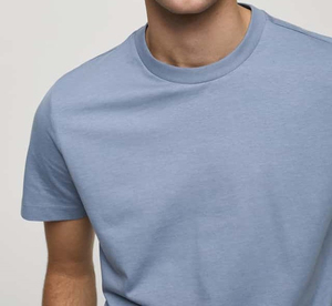 T-shirts pour hommes 100% coton de haute qualité, écologiques, surdimensionnés, à manches courtes, logo personnalisé sur le devant, OEM, tendance - Product Image 4