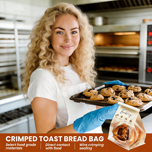 Sac en papier kraft brun écologique personnalisé <span class=keywords><strong>pour</strong></span> boulangerie, idéal <span class=keywords><strong>pour</strong></span> <span class=keywords><strong>le</strong></span> pain au levain et les sandwichs, avec fenêtre transparente - Product Image 5