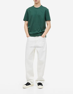 Camiseta de cuello redondo de gran tamaño de algodón de alta calidad de verano, ropa de calle, camiseta gráfica con estampado personalizado de Hip Hop para hombres de todas las tallas - Product Image 3