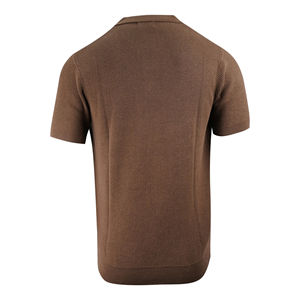 เสื้อโปโลผู้ชาย K_T เสื้อโปโลแขนสั้นคอปกผู้ชายระดับไฮเอนด์ เสื้อโปโลผู้ชายสุดหรูสำหรับคุณพ่อ ฤดูร้อน ระดับพรีเมียม - Product Image 3