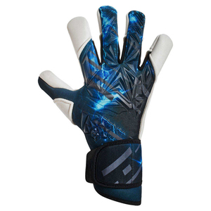 Gants de gardien de but unisexes professionnels en PU, antidérapants, avec fermeture à lacets, pour l'entraînement et les matchs de football, avec protection des doigts et du pouce - Product Image 6
