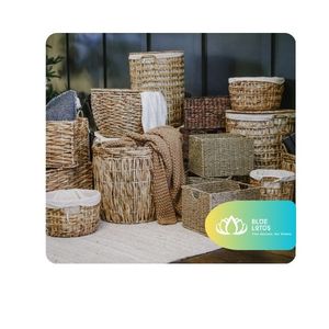 [AVAILABLE] l Water Hyacinth <b>Basket</b> for Multi Purpose Storage and Home Organization Solutions Vietnam - Product Image 1