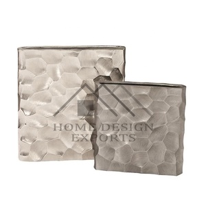 Interior decorativo moderno floreros sala de estar 2025 último diseño estilo moderno corte de diamante diseño flor - Product Image 3