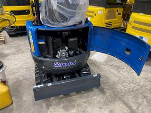 Excavadora R10 con control frontal, cilindro hidráulico, brazo telescópico, brazo giratorio, pulgar/basculante, tipo oruga, motor principal y PLC - Product Image 4