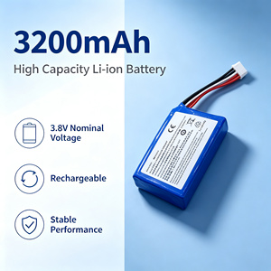 Batería de Repuesto GSP075462 para Altavoz <span class=keywords><strong>Bluetooth</strong></span> <span class=keywords><strong>Harman</strong></span> <span class=keywords><strong>Kardon</strong></span> Traveler, 3.8V 3200mAh Li-ion, Venta al Por Mayor - Product Image 4