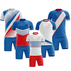 Uniformes de Fútbol de Poliéster Transpirable de Alta Calidad, Camisetas de Fútbol Personalizadas para Equipos - Product Image 5