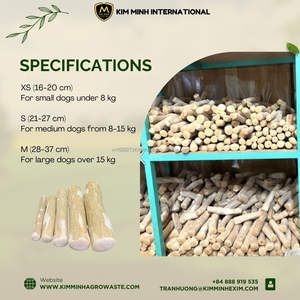 Juguete Masticable para Perros de Madera de Café Natural para Masticadores Agresivos – Duradero, Seguro y Proveedor Mayorista - Product Image 2