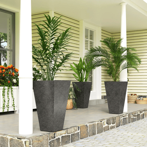 กระถางดอกไม้โลหะ & เครื่องปลูกต้นไม้ของตกแต่งสวนหรูหรา - Product Image 5