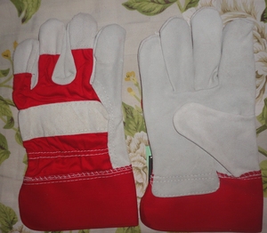 Gants de sécurité en cuir anti-coupure haute résistance niveau 2, avec manchette de sécurité, anti-chaleur, anti-statique, résistants aux déchirures, épaisseur 8MIL, avec logo - Product Image 3