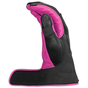 Guantes de Béisbol y Sóftbol de Cuero Rosa, Duraderos, de Alto Rendimiento, para Jugadores de Equipo, con Protección y Agarre - Product Image 3