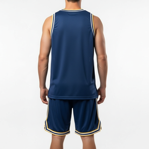 Ensemble d'uniformes de basketball personnalisés à prix raisonnable, vêtements de sport, faible MOQ, service OEM personnalisé, uniforme de basket-ball - Product Image 2