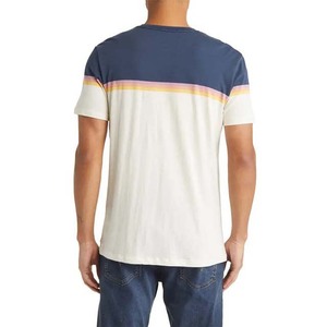 T-shirt de sport personnalisé à col rond avec logo frontal, 100 % coton, manches courtes, coupe ajustée, séchage rapide, pour homme - Product Image 2