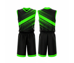 Custom Youth Basketball Uniform Sublimation Jersey Shorts Set for Dry Breathable Polyester Jersey And Shorts For <b>Men</b> Women - Product Image 1