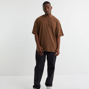 T-shirt Homme Coupe Boxy Personnalisé 2026 avec Logo Streetwear, T-shirt Graphique en Coton Épais, Coupe Ample et Oversize - Product Image 5