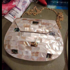 Bolsos Bandolera de Mosaico Hechos a Mano, Ecológicos y de Calidad Premium con Incrustaciones de Madreperla |   Bolso de Noche de Lujo para Fiestas - Product Image 3