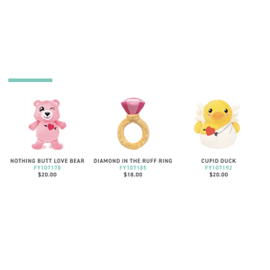 ตุ๊กตาขนฟูสำหรับสัตว์เลี้ยง ใหม่ล่าสุด คิวปิด ดั๊ก - Product Image 3