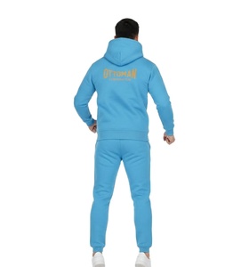 Conjunto de Sudadera con Capucha Transpirable de Alta Calidad para Hombre, Diseño Sólido Multicolor, Ropa Deportiva para Gimnasio, Entrenamientos de Invierno, Personalizable - Product Image 3