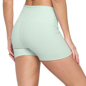 Women's Fitness Yoga Gym 2026 New Design Summer Pants Sports Shorts Polyester/Cotton Quick Dry Workout Waistband Skinny Yoga - Product Image 5