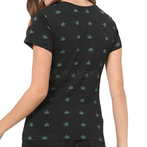 Camiseta de Mujer Más Vendida, Camiseta de Cuello Redondo con Logotipo Personalizado, Camiseta de Manga Corta para Mujer - Product Image 6