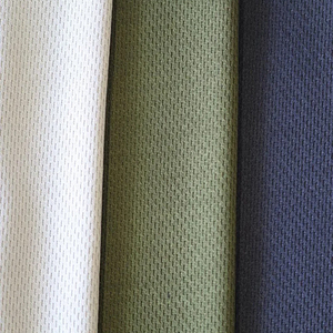 Wholesale 150GSM Stretch Jersey Rice Knit <b>Fabric</b> 100% Polyester Breathable Dry Fit Mesh Eco-Friendly Flame Retardant - Product Image 2