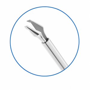 Pinces de Capsulorhexis Utrata en Titane de Qualité Export pour Microchirurgie Ophtalmique, Pointes de 1,5 mm Disponibles en 20G, 21G, 22G, 23G - Product Image 4