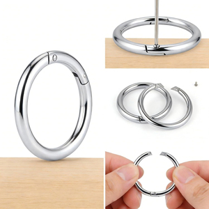 Anneau de nez de taureau en acier inoxydable personnalisé de haute qualité avec couleur et marquage sur mesure pour usage vétérinaire obstétrical durable - Product Image 5