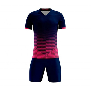 Conjunto de Camiseta y Pantalones Cortos de Fútbol Personalizados para Hombre, Sublimación, Uniforme Deportivo para Entrenamiento de Equipo - Product Image 5