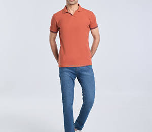 Camisetas personalizadas 100% algodón Polo para hombre Tallas grandes Polo de microfibra para hombre - Product Image 5