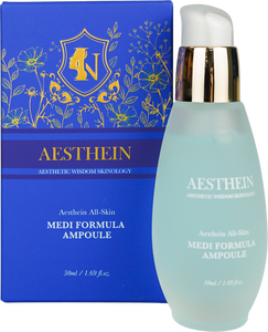 AESTHEIN  Ampoule Premium Medi Formula 119 50ml K-Beauty PN PDRN Sérum de soin de la peau multifonctionnel breveté pour minimiser les pores - Product Image 4