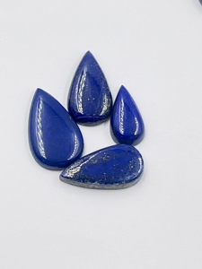 Lote de 10 Piezas de Cabujones de Lapislázuli Natural en Forma de Pera, 40g, Venta al Por Mayor de Gemas Sueltas, Proveedor a Granel para Compradores de China - Product Image 5