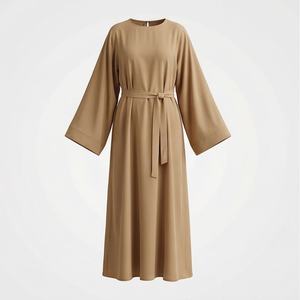 Nueva Colección de Abayas Bordadas, Vestido Maxi de Alta Calidad, Tela Cómoda, Ropa Modesta Musulmana para Damas, Venta al Por Mayor - Product Image 1