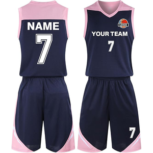 Uniforme de basket-ball personnalisé de haute qualité – Maillot et short d'équipe sublimés 100 % polyester - Product Image 1