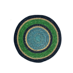 Circular Seagrass <b>Table</b> <b>Mats</b> <b>Round</b> Woven Straw Placemats Natural Wicker Chargers for <b>Round</b> Dining <b>Table</b> Shape - Product Image 1