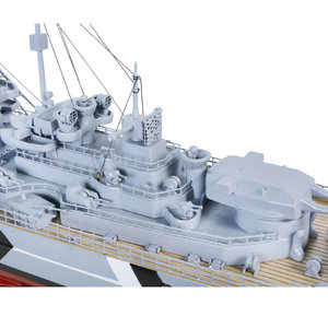 Modelo de Barco Bismarck de Madera Hecho a Mano, Decoración Náutica de Vietnam para Hoteles, Oficinas, Hogares y Regalos - Contacto para Venta al por Mayor - Product Image 6