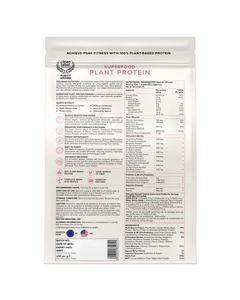 Plant Based Protein Powder Canadian Mixed Berry Flavor Nutritional Protein Blend for Fitness and Active Lifestyle - Product Image 2